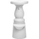 Container Barstool New Antiques High White