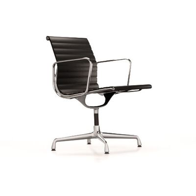 EA107 aluminium chair non swivel