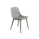 Fiber Side Chair Wood Base Grey Wb Med Res