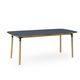 602837 Form Table 95X200Cm Blue Oak 2