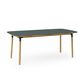 602838 Form Table 95X200Cm Green Oak 2