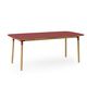 602839 Form Table 95X200Cm Red Oak 2