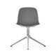 606001 Form Chair Swivel 4 L Grey Alu 4