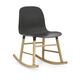 602730 Form Rocking Chair Black Oak 1
