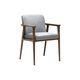 Zio Dining Chair Grey Angle