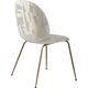 Beetle Dining Chair Conic Fully Upholstered Antique Brass Front Dedar Aplomb 4 Back Dedar Pazl 1 B3 Q
