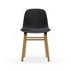 602818 Form Chair Oak Black 2