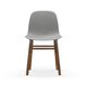 602823 Form Chair Walnut Grey 2