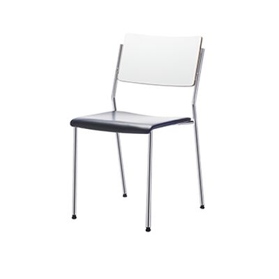 FORM chair 4-legs solid backrest