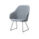 Sola Lounge Chair Sled With Armrests