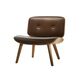 Nut Lounge Chair Brown